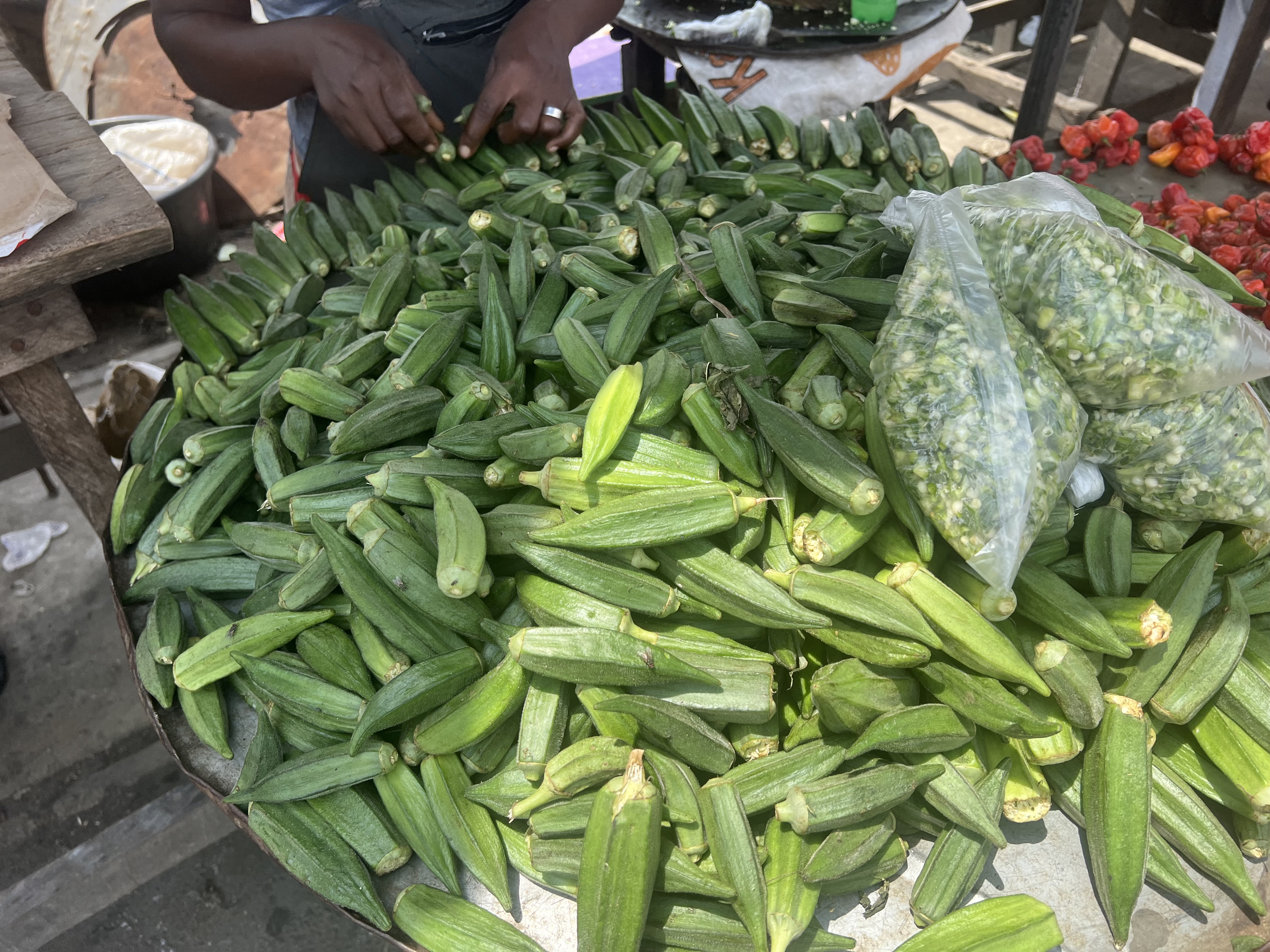 Fresh okra lady's finger for vegetable export from Bangladesh